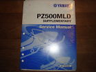 Service Phazer Supplementary Manual Pz500mld Yamaha