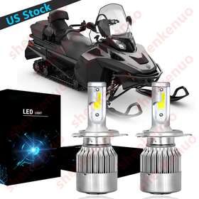 Skn-9003 Shenkenuo Skn-9003/h4 Super White Led Headlight Bulb High-low Beam C601 Kit For Snowmobile 2pc H4 9003