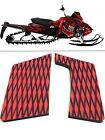 08-12-red-blk-d-pull14.5mm Sk Xp Sledtred Snowmobile