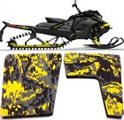Sk17-18-pull-yelcamo-14.5mm Sledtred Snowmobile Console Knee
