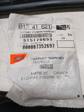 515176653 Skidoo Heater Element Support Assfty