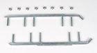 Usi-s2214-45 Skis Boy Bar 4.5 Stud - 301 Carbides Pair Usi Shaper "