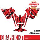 Sl0623 Z1 2009 2011 Graphic Sticker Cat 2010 Turbo Arctic Wrap Sled