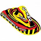 30-1202 Sled 42 Gizmo Red 21 Yellow Sportstuff Snowmobile Black