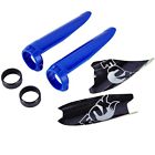 Sma-8kg36-00-bl Yamaha Front Fox Float Shock Cover Set Blue Free Sticker