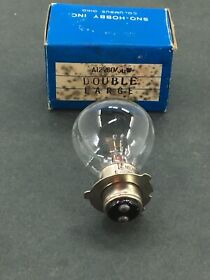 A7030 Sno-hobby 6260j Snowmobile Headlight Bulb J Double Base 12volt 60/60watt