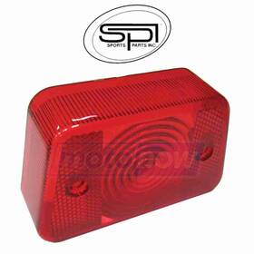 We9s Sports Parts Inc Mn/we9s Taillight Lens For 2007 Polaris 600 Ho Iq Lx Cfi - Electrical Bs