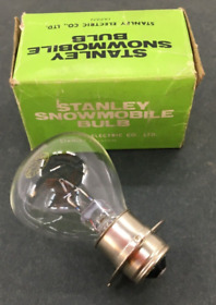 A7048e Stanley 660j Vintage Snowmobile Headlight Bulb 12v 60w Single J Base