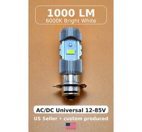 0115-036 Superlative Supplies Super Ac/dc Led Headlight Bulb For Arctic Cat F120 Youth Snowmobile 2006 Vis