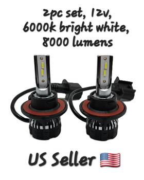 34901-hl4-a01 Superlative Supplies 60/55w Ultra Hi/lo Beam 12v Led Headlight Bulbs For Honda Pioneer 1000 2016 2019/2025