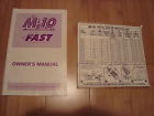 Suspension Prices Owners M-10 -10 Fast Sheet Up Manual Set