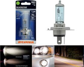 9003st.bp Sylvania Silverstar 9003 Hb2 H4 60/55w One Bulb Head Light Dual Beam Replace Oe