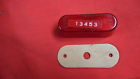 13453 Tail Rupp Sno Gasket Sport Snowmobile Light 1969 Nos Lens