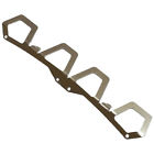 Tsl200-al Skinz Protective Gear Universal Mini Tunnel Strips Polished Aluminum Snowmobile
