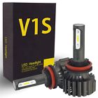 V1s-csp-h11 Spe Led Headlight Bulbs Kit White High Low For Aprilia