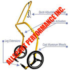 710-208 Yellow Dolly Sled Big Sno-stuff Shop Part Snowmobile Cart Wheel