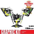 Sl0619 Z1 Sled Arctic Turbo 2009 Sticker Graphic Cat 2011 2010 Wrap