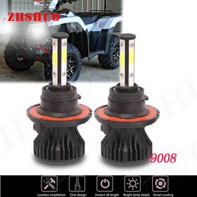 X15b-9008 Zhshuo For Ski Doo Freeride Gen 4 850 Led Headlight Bulbs 2018-2020 2021 2022 Skidoo 2x