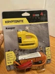 New Kryptonite Keeper 5-S2 Motorcycle, Scooter, Disc Brake Lock Not Packaging. Fixed Price $21.99.