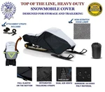 600D Snowmobile Cover Fits Models: Ski Doo Summit X 850 E-tec 154 2021 2022. Fixed Price $89.93.