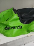 Arctic Cat Seat Cover Green. Fixed Price $300.00.