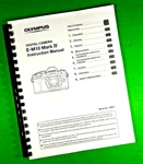Owners Manual For Olympus E-M10 Mark Iv Camera 186 Pages W/clear Covers!. Fixed Price $30.83.