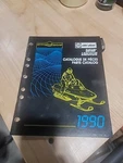 1990 Ski-doo Safari Lxe Le Parts Catalog W/ Diagrams Manual 480-1250-00. Fixed Price $54.97.