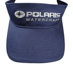 Pure Polaris Watercraft Visor Hat Cap Navy Blue Women Lake Beach Wear Nwt. Fixed Price $14.40.