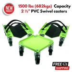 Snowmobile Dolly Set Cart V-slide Swivel Caster Sled Roller Moving Garage Floor. Fixed Price $73.73.