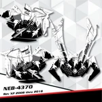 For 2008-2012 Brp Ski-doo Rev Xp Hood Side Panels Graphics Wrap Kit NEB-4370. Fixed Price $199.00.