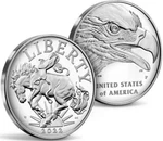 2022-P 1 Oz Silver American Liberty Proof Medal.. Fixed Price $199.95.