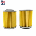 2PCS Oil Filters For Can-am Commander Maverick 800 1000 03-21 Quad Usa. Fixed Price $9.99.
