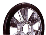 04-116-87 Parts Unlimited Idler Wheel 50 Od. Fixed Price $35.96.