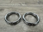 Harley-davidson Oem Chrome Frenched Lollipop Turn Signal Bezels Trim Rings. Fixed Price $30.59.