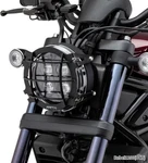 Zeta ZE52-4130 Headlight Guard Black Fits Honda. Fixed Price $86.99.