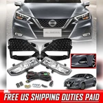 Fog Light Lamp Cover For Nissan Almera Sportech Versa Sunny N18 2020-2021 Sedan. Fixed Price $130.18.