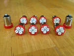 10 Red Fits Studebaker Bright 12V Led Instrument Panel Light Bulb Lamp 53 57 Nos. Fixed Price $18.14.