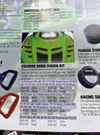 Arctic Cat Nos Oem 94-96 Zr Black Hood Screen Kit 0638-442. Fixed Price $107.66.