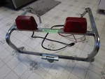 Vintage 73 Arctic Cat Panther 440 Snowmobile Rear Chrome Bumper Tail Lights. Fixed Price $139.99.
