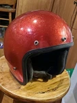 Vintage Lear Seagler Bon-aire BA-71 Open Face Motorcycle Helmet 3-74. Fixed Price $55.00.