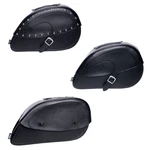 Castle Contour Motorcycle Pair Luggage Pvc Leather. Fixed Price $49.95.