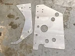 Ski Doo 2003-2008 Rev Bulkhead Reinforcement Support Plates. Fixed Price $99.00.