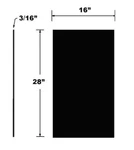 Proven Design Products Universal Snow Flap - Mountain SF00UMFPB. Fixed Price $60.29.