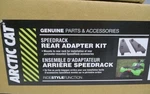 Arctic Cat 1436-027 Atv Speedrack Rear Adapter Kit. Fixed Price $29.99.