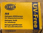 Hella Uv-free H4 12V 100/55W Headlamp Bulb 8GJ 002 525-101. Fixed Price $24.95.