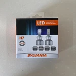 Sylvania H7 Led Power Sports Fog Headlights 2 Bulbs Cool White Open Box. Fixed Price $50.00.