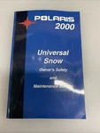 Polaris Oem OWN.MAN,00 Snow 9915247. Fixed Price $19.95.