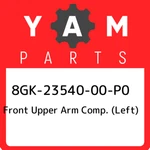 8GK-23540-00-P0 Yamaha Front Upper Arm Comp. (left) 8GK2354000P0, New Genuine Oe. Fixed Price $305.72.