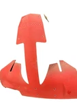 Ski-doo Rev-xp Oem Red Plaque Racing Skid Plate Mxz Tnt Renegade 500SS S15. Fixed Price $109.99.