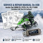 Arctic Cat F570 F6 F8 F1000 Lxr Sno Pro 2008 Service Repair Shop Manual Usb. Fixed Price $23.99.